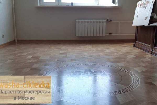 циклевка паркета и покрытие лаком 